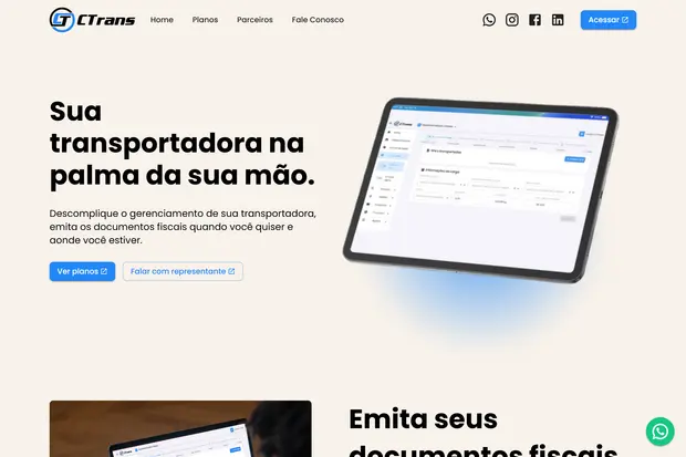 Interface do CTrans
